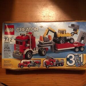 LEGO Creator 3-in-1 Transport Truck - Red and Yellow